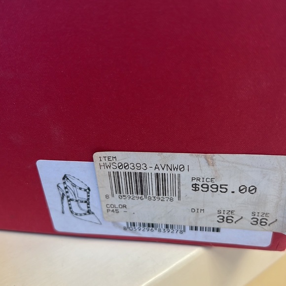 Authentic Valentino Red Patent Rockstud Shoes Size 36.5 - Picture 9 of 9